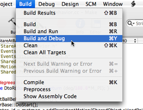 launching debugger